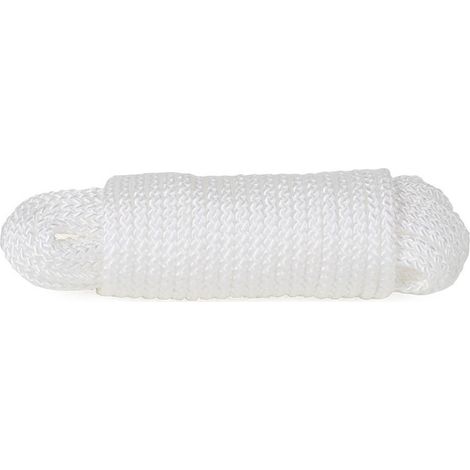Terre Jardin – Corde polypropylène 25 mètres – Résistance 335 kg – Pour travaux d'encordage extérieur – Corde facile à nouer