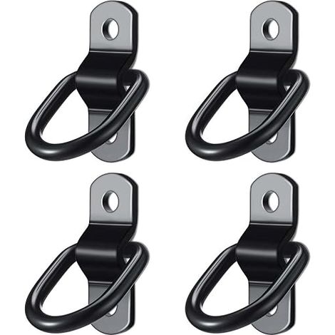 Ring D Attache à anneaux D Anchor Oeillets de remorque à anneaux D pour remorques Anchor de charge pour remorques Camions Bateaux Campeurs et Kayaks (1/5)