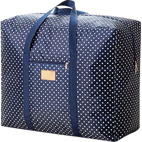 Sac de déménagement grande capacité en tissu Oxford épais, lavable, sac fourre-tout pratique pour rangement et transport de vos affaires (1/5)