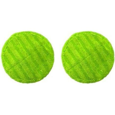 Recharges microfibres pour balai vapeur STEAM TWISTER/STEAM SPINNER – Lot de 2 disques lavables et réutilisables – VENTEO (1/2)