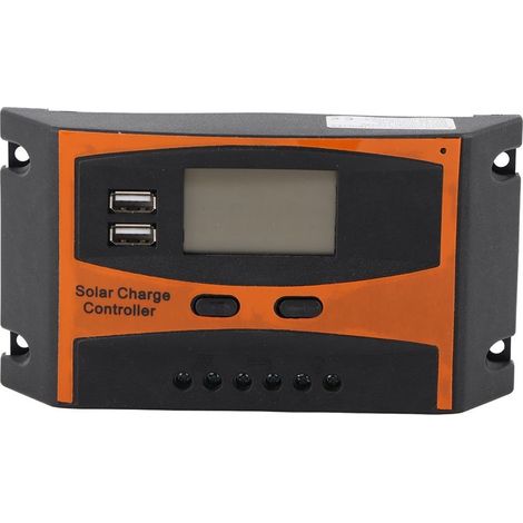 Régulateur de charge solaire, régulateur de décharge photovoltaïque 12-24 V 20 A LD2024 (1/5)
