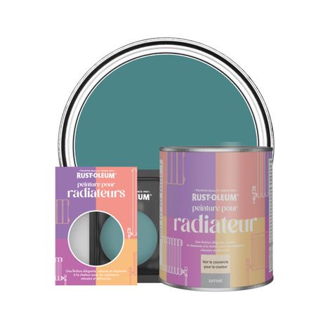 Peinture pour Radiateur, Finition Satinée - Plume de Paon (1/3)