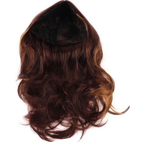 Perruque Synthétique Brune à Mèches Longues et Dégradées, Résistante à la Chaleur, Naturelle et Tendre pour Femmes (1/5)