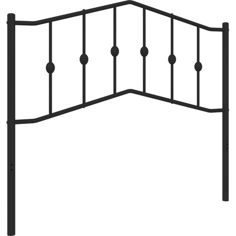 Tête de lit,Panneau décoratif métal noir 107 cm CFW4289846 (1/5)