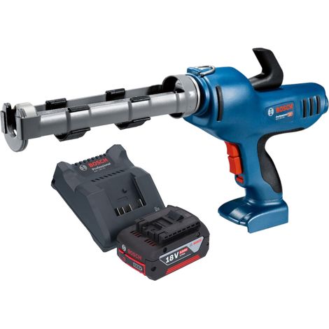 Bosch GCG 18V-310 Professional Akku Kartuschenpresse 18 V 310 ml 3,5 kN + 1x Akku 4,0 Ah + Ladegerät