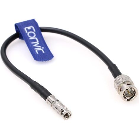 Câble vidéo pour Video Assist 5 pouces Moniteurs 12G-SDI UHD 4K 75 Ohm Micro BNC vers BNC mâle (1/5)