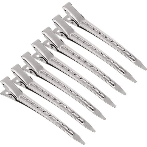 24 x Alligator Hair Clips, Metal Alligator Barrette, Duck Bill Alligator Hair Clips for Women and Girls DIY Hairstyle, Crocodile Clips and Hair Clips (12 Pieces) (1/5)