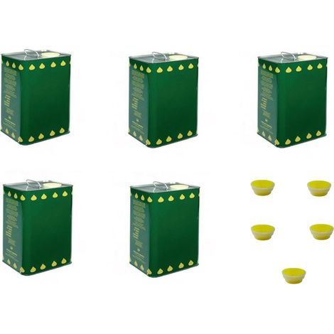 LATTINA LATTA FUSTO IN LATTA DA 5 LT PER OLIO CON TAPPO PER ALIMENTI FER 269001 (1/2)