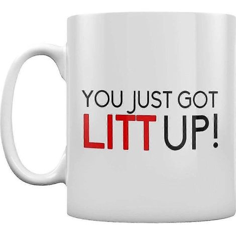 Sie haben soeben den weißen „Litt Up“-Becher erhalten.