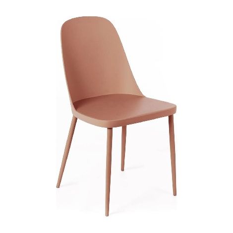 Conjunto de 4 sillas de polipropileno - Tamara - 46cm x 55cm x 80cm (1/5)
