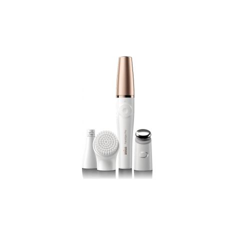 Epilatore Facciale Braun FaceSpa Pro 911 FaceSpa Bellezza Viso Bianco Oro (1/5)