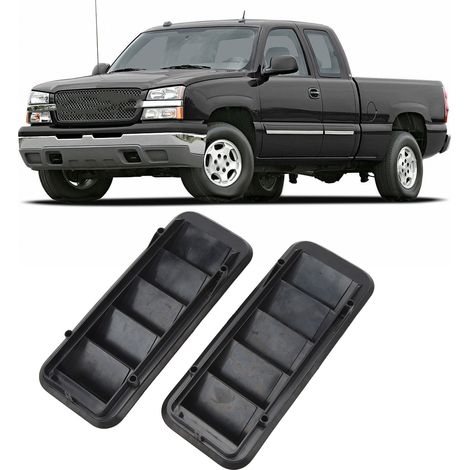 2-teiliger Hecklüftungsgitter für Chevrolet Colorado 2015-2022 (OE: 13596856) (1/5)