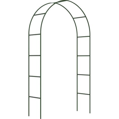 Arco de jardín, estructura metálica, ideal para decoración exterior, 2,4 m. (1/2)