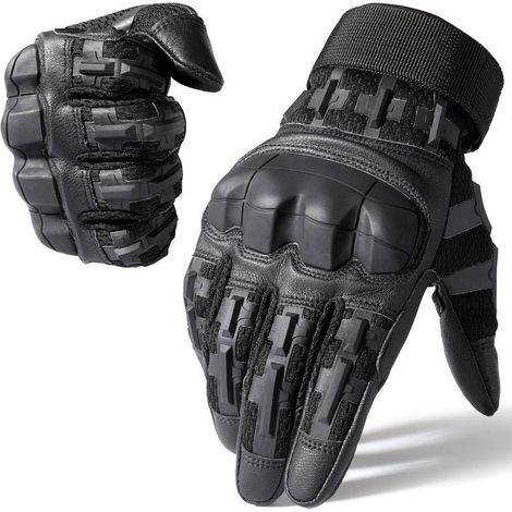 Robuste Schutzhandschuhe für Herren, Unisex-Taktikhandschuhe, kompatibel mit Touchscreens, geeignet für Outdoor-Sportarten, Wandern, Trekking und sowohl im Sommer als auch im Winter verwendbar. (1/5)