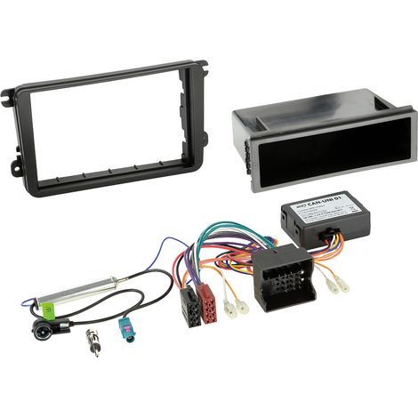 ACV 611320-15-02 Autoradio Einbaublende DIN Passend für (Auto-Marke): Seat, Skoda, Volkswagen
