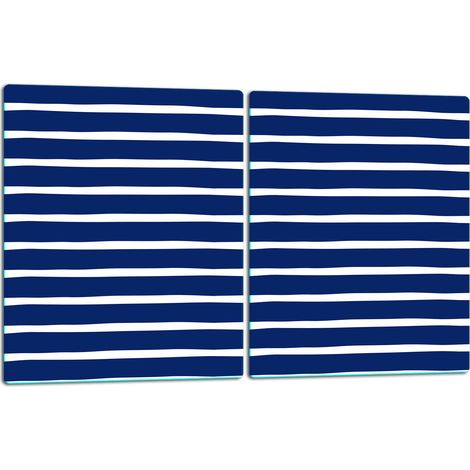 TAGLIERE IN VETRO 2x40x52 STRISCE (1/5)