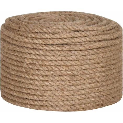 Cuerda de yute 50 m de longitud y 14 mm de grosor vidaXL
