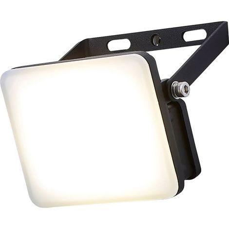 Stanley 10 Watt Black Outdoor Floodlight IP65 Rated Garden Security Integrated LED (1/5)