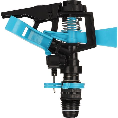 Tête d'arrosage rotative en plastique pour système d'irrigation de jardin, pelouse et cour - Filetage mâle G1/2 (1/5)