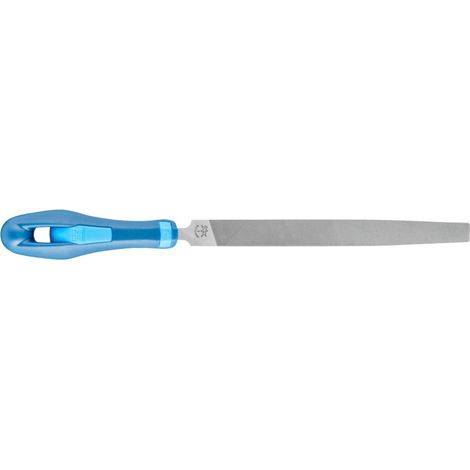 PFERD 11216157 Lima per officina con punta piatta Heat 2 incl. Impugnatura ergonomica universale per sgrossatura e fini (1/2)