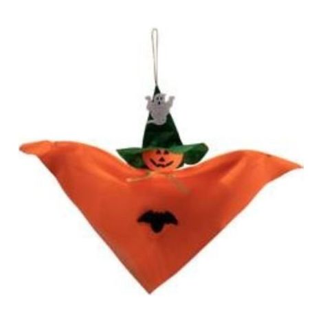 CALABAZA COLGANTE 32CM NARANJA HALLOWEEN