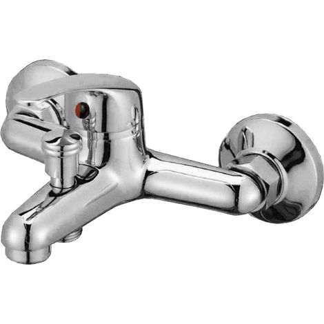 Robinet Capri Série Eco Monocommande Salle de Bain/Douche Acier Inoxydable