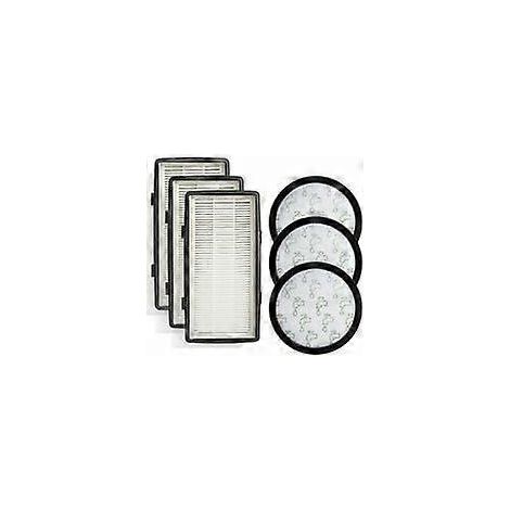 Filtres de rechange Nispira A/D/H HAP9423 HAP9243, HAP9415 pour purificateur d'air Filtrete FAP-TT-ADH et Holmes Honeywell HPA060(BWM). Paquet de 4. (1/5)