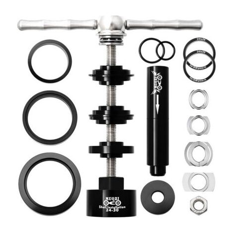 Kit d'outils pour installation et démontage de pédalier de vélo – Alliage aluminium et acier inoxydable – Compatible BB86 BB30 BB91 BB92 PF30 (1/4)