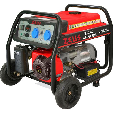Groupe électrogène 4500 W démarrage électrique