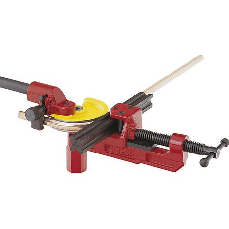 Curvadora manual de banco para tubo de cobre duro con cilindro 4,3D Ø10 a 22 mm VIRAX - 250282 (1/3)