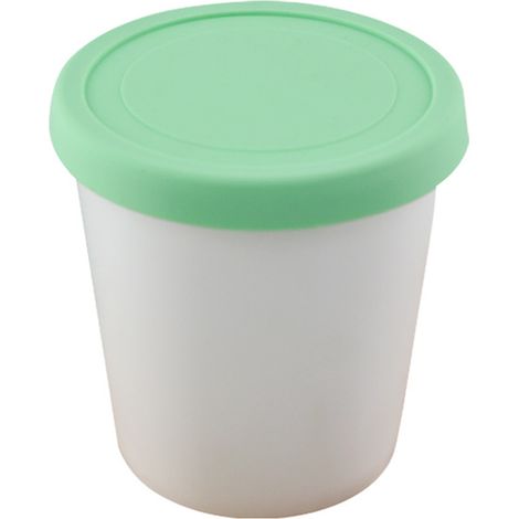 Boîte À Glace - 1 L - Polypropylène Et Couvercle En Silicone Étanche - Pour Congélateur Et Micro-ondes - 2 Pièces (1/5)