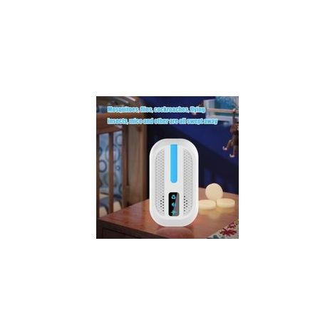 Trappola elettronica per insetti Lyanny – Repellente a ultrasuoni per moscerini, ragni, scarafaggi e roditori, da collegare direttamente alla presa elettrica.