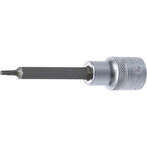 Douille à Embouts 100 mm - 12,5 mm (1/2) Profil Torx T15 - Précision et Robustesse, Acier - D-Work (1/5)