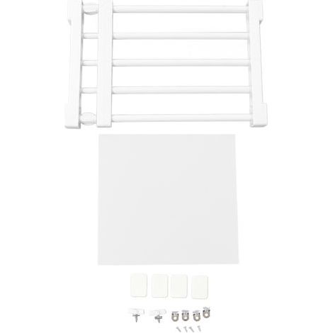 Étagère de tension de placard extensible sans clous, diviseur d'armoire, support de rangement pour armoire de 38 à 55 cm de longueur (1/5)