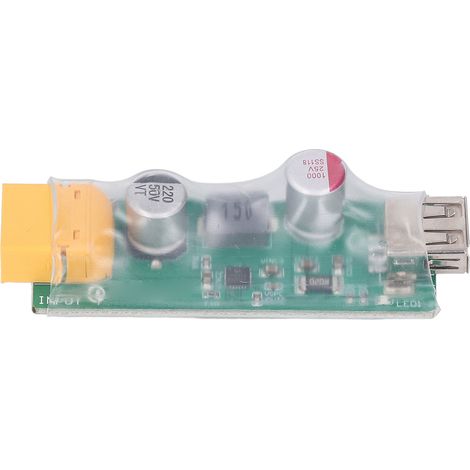 XT60-auf-USB-Adapter, 3S-auf-6S-Lithium-Akkuladegerät, Konvertierungsmodul mit Kabel (1/5)