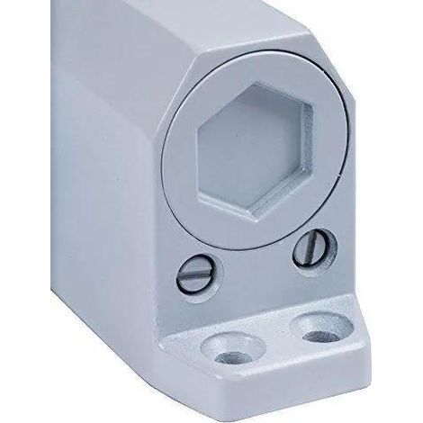 Chiudiporta Con Fermo Forza 3. Colore Bianco (Porte 80/100 cm.)