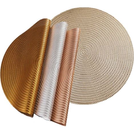 Ein Set aus 4 runden, umweltfreundlichen Kaffeeuntersetzern, perfekt für Hochzeiten, Weihnachten, Tischdekorationen und Küchendekoration.