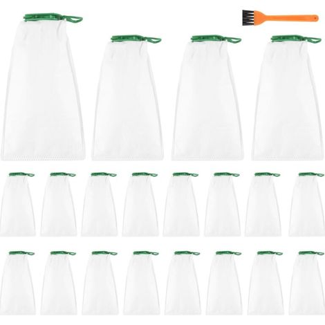 16 PièCes de Rechange Sac à PoussièRe pour Kobold VB100 VB 100 FP100 Accessoires D'Aspirateur Sans (1/4)