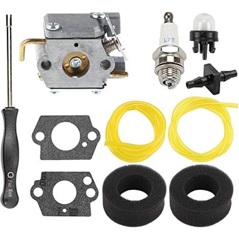 Carburateur WT-827 pour MTD pour Ryobi 120R 280 410r 600r 700r 700rVP 704r 704rVP 705r 720r 725r 750r 765r 766r 767r 770rEB 775r 790r coupe-bordure (1/4)