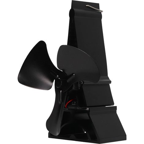 Ventilateur thermoélectrique à 3 pales pour poêle à bois, écologique et silencieux, alimenté par la chaleur, idéal pour la cheminée. (1/5)