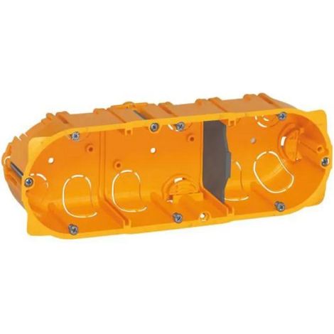 Legrand BATIBOX scatola da incasso gialla ovale durevole