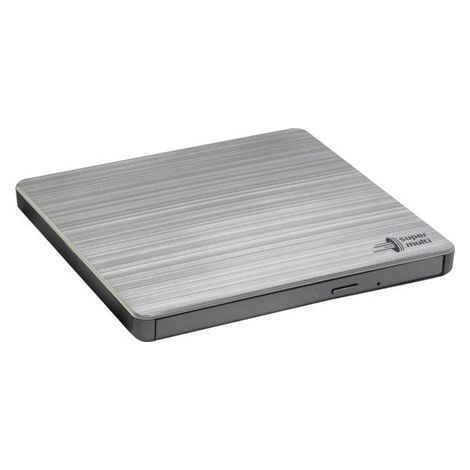 H.L. Data Storage Ultra Slim Tragbarer DVD-Brenner Silber (1/5)