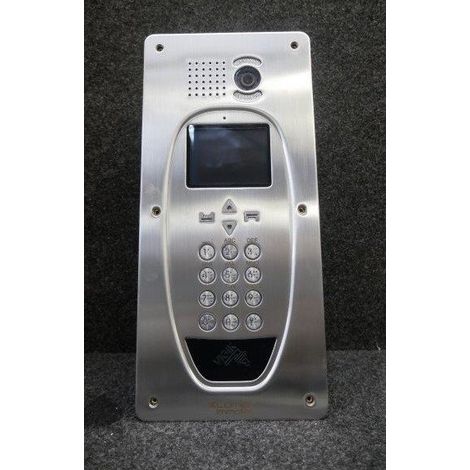 Comelit – Kit platine de rue encastrée – Module 4681BM – Boucle magnétique – Protection pour interphone et visiophone (1/4)