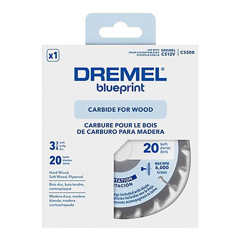 Dremel Blueprint CS500 lame bois pour scie circulaire compacte 12V (1/3)