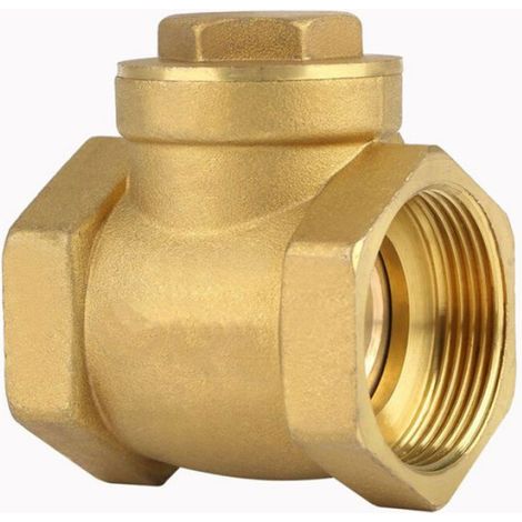Clapet Anti-Retour - Laiton - Filetage Femelle DN32 - Pression 232 PSI - Pour Eau - 1 Pièce (1/4)