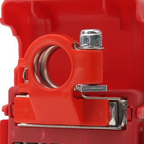 Boîtier de fusibles pour bornes de batterie 32 V 400 A, protection contre les courts-circuits, connexion rapide et sensible pour caravanes (1/5)