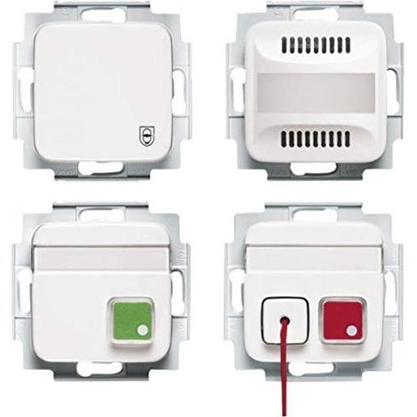 BUSCH-JAEGER 4011395254776 KIT D'APPEL POUR WC HANDICAPÉ 1510 UC-214-101 BLANC ALPIN 2CKA001582A0422