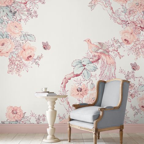 Papier peint panoramique Laura Ashley Birtle 280 x 300cm Multicolore (1/5)