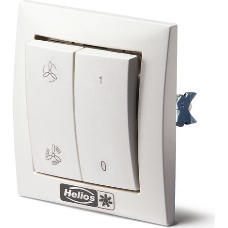 Helios MVB Betriebsschalter 0-1-2 für Multivent-Rohrventilatoren