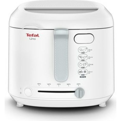 Tefal Uno FF2031 Sencillo Freidora Blanco (1/4)